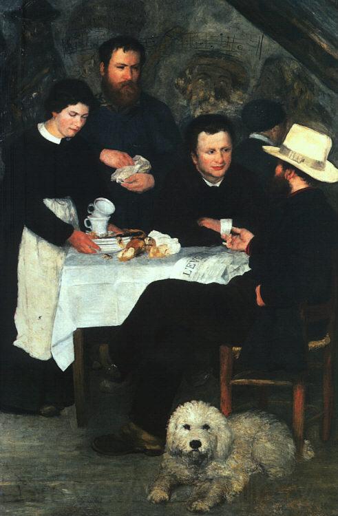 Pierre Renoir Mother Anthony's Inn at Marlotte Spain oil painting art